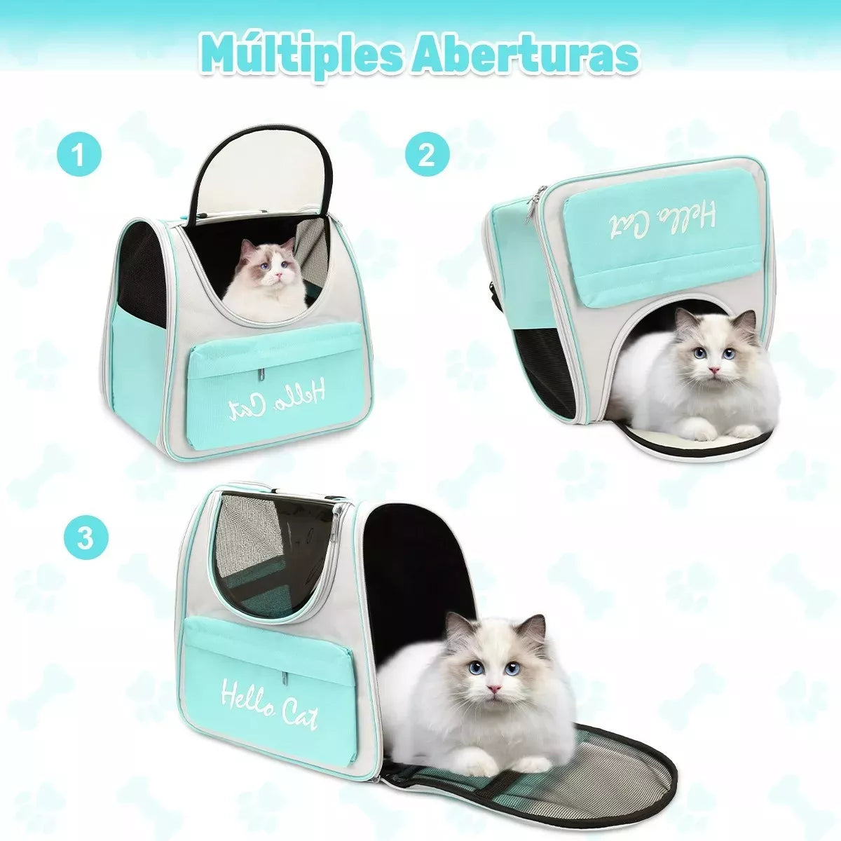 Mochila Bolso Porta Perros y Gatos