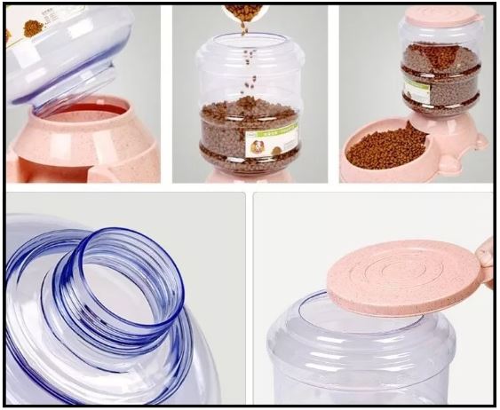 Dispensador Automático de Comida para Mascotas